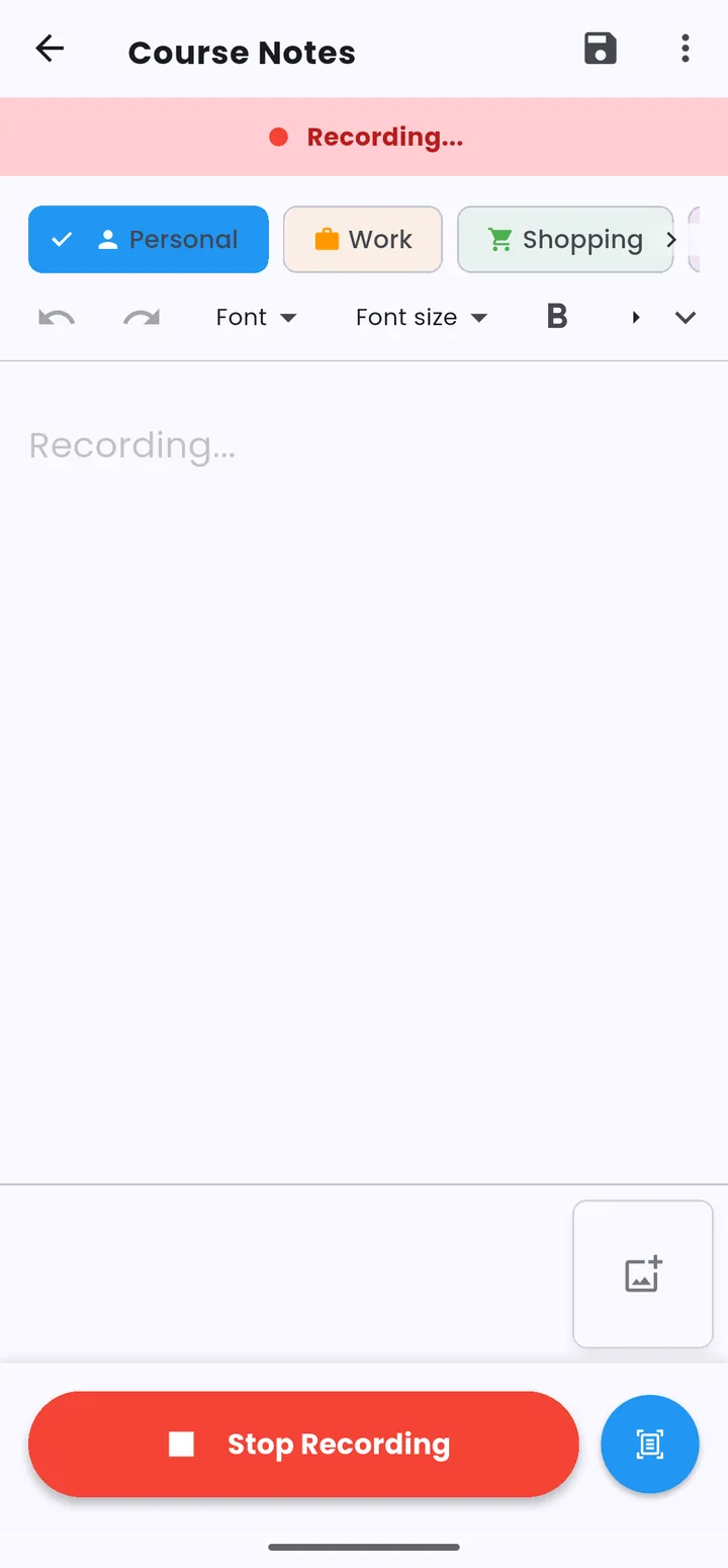 Notetify offline AI voice transcription with Whisper on Android